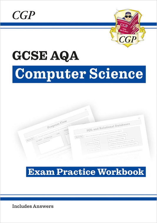 CGP New GCSE Computer Science AQA Exam Practice Workbook includes answers
