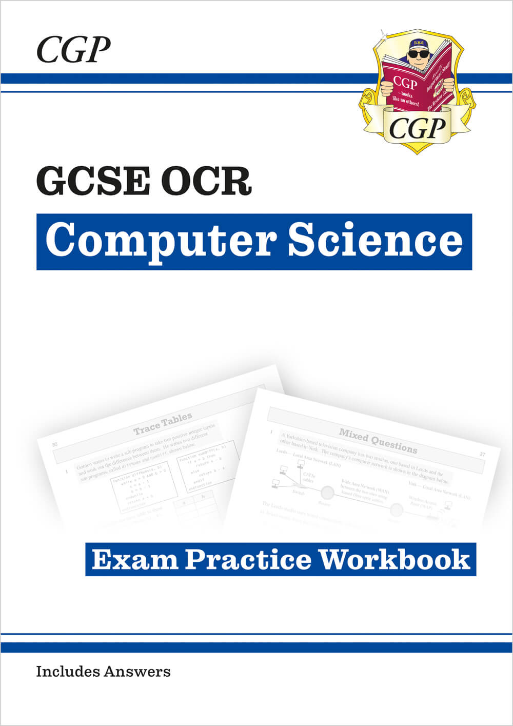 CGP New GCSE Computer Science OCR Exam Practice Workbook includes answers