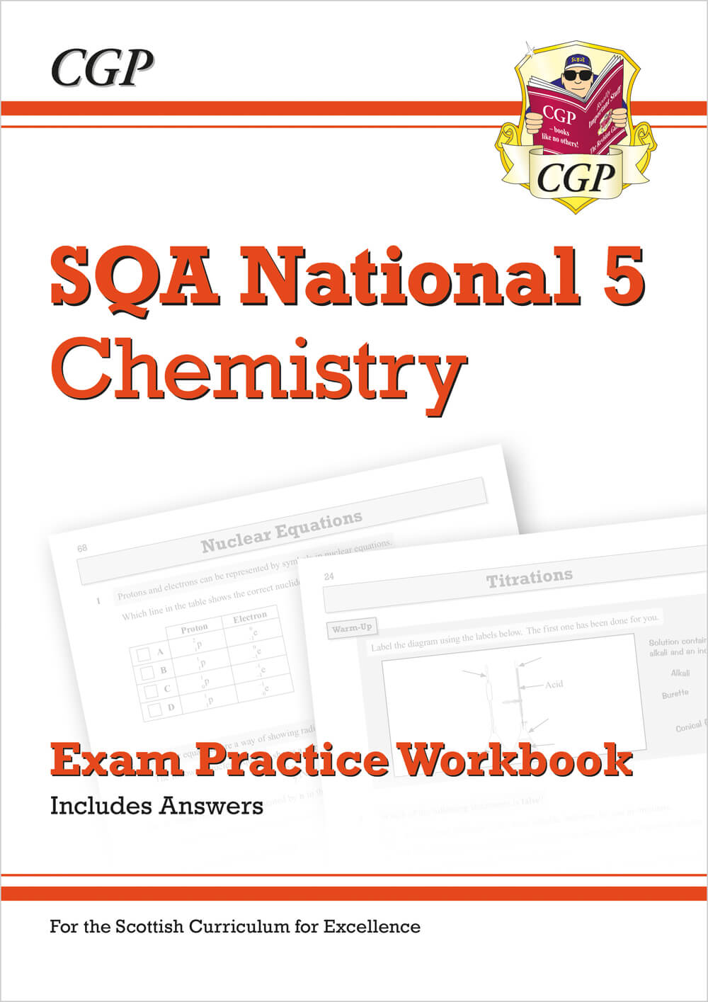 CGP National 5 Chemistry: SQA Exam Practice Workbook - includes Answers