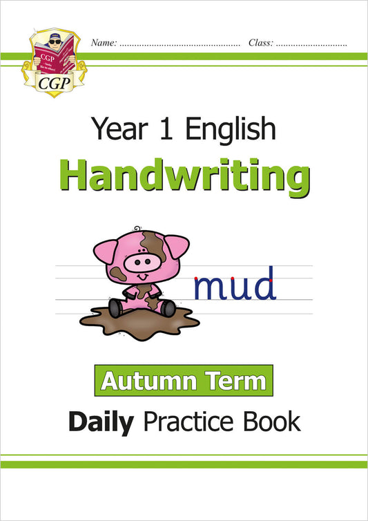 CGP, KS1 Handwriting Year 1 Daily Practice Book: Autumn Term