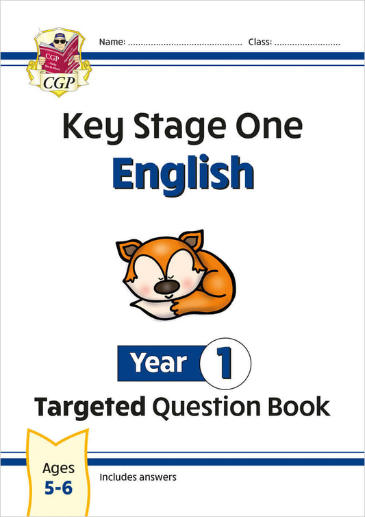 CGP KS1 English Year 1 Targeted Question Book