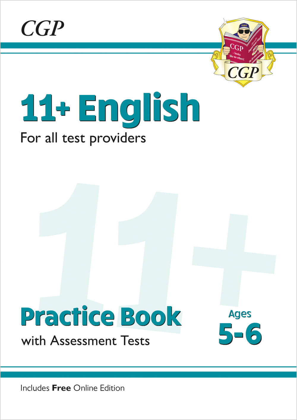 CGP New 11+ English Practice Book & Assessment Tests - Ages 5-6 (for all test providers)
