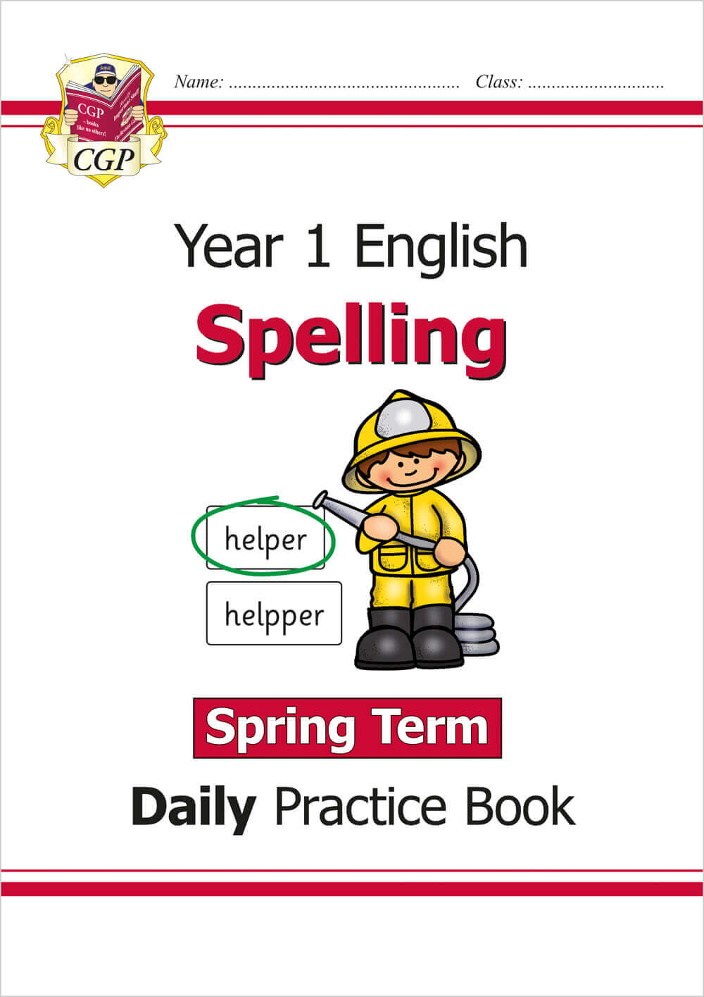 CGP, KS1 Spelling Year 1 Daily Practice Book: Spring Term