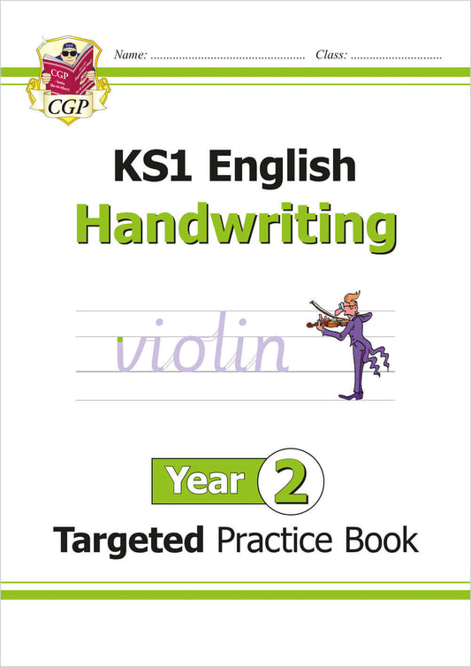 CGP, KS1 English Year 2 Handwriting Targeted Practice Book