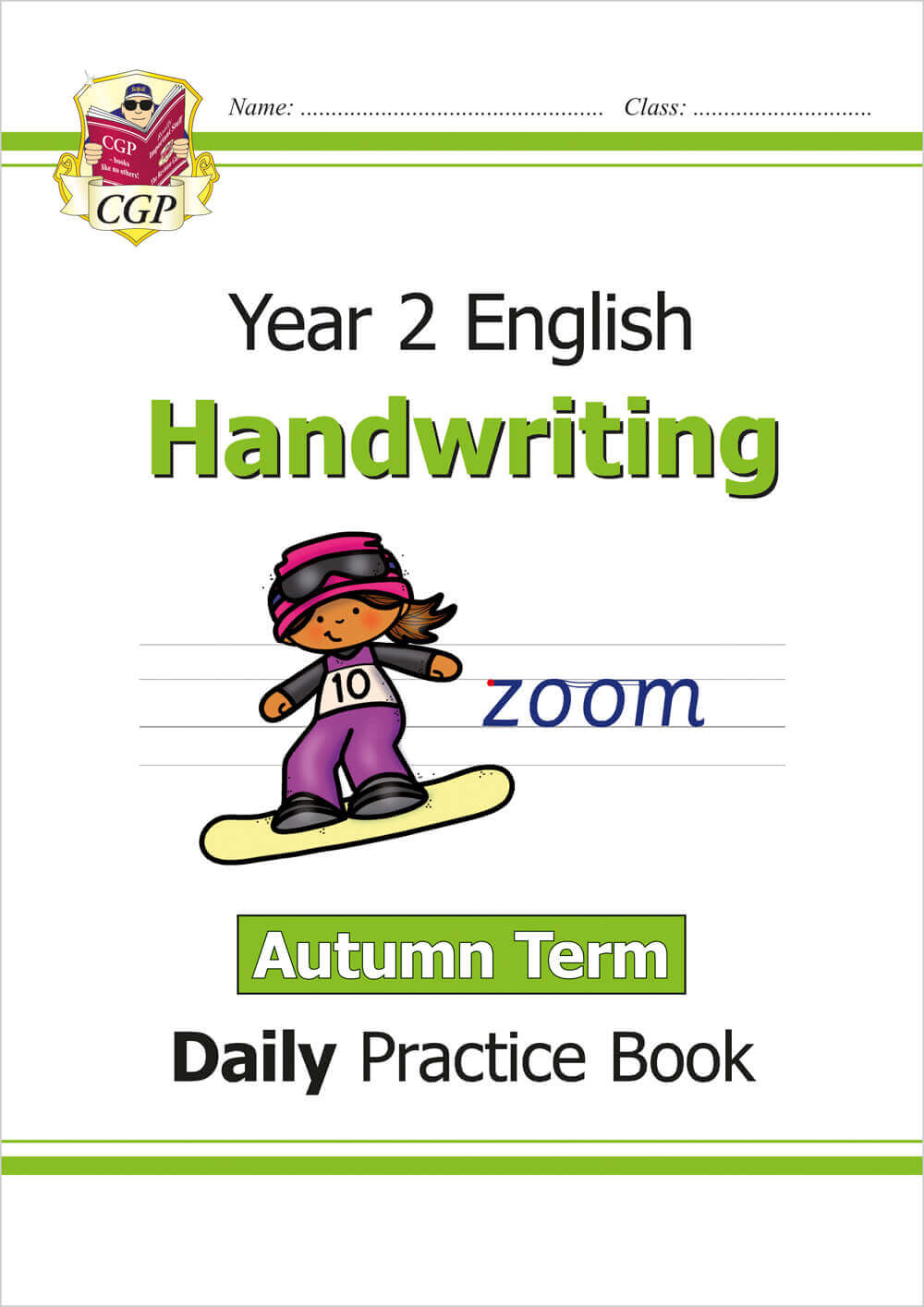 CGP, KS1 Handwriting Year 2 Daily Practice Book: Autumn Term