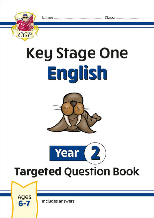 CGP KS1 English Year 2 Targeted Question Book