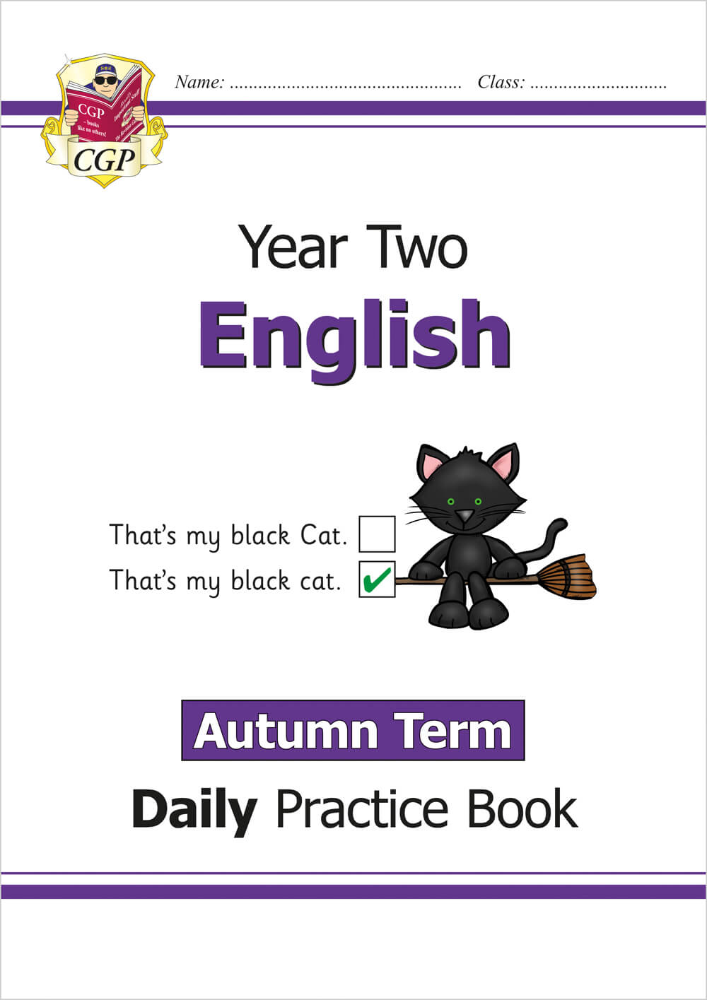 CGP, KS1 English Year 2 Daily Practice Book: Autumn Term