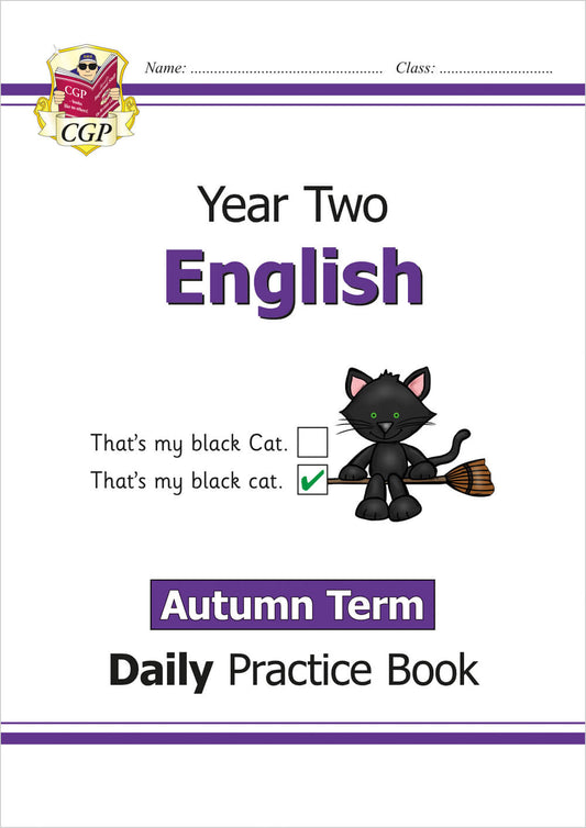 CGP, KS1 English Year 2 Daily Practice Book: Autumn Term