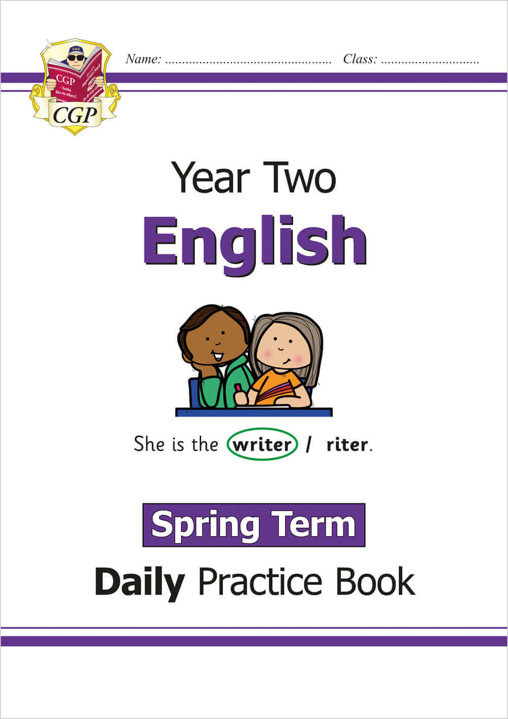 CGP, KS1 English Year 2 Daily Practice Book: Spring Term