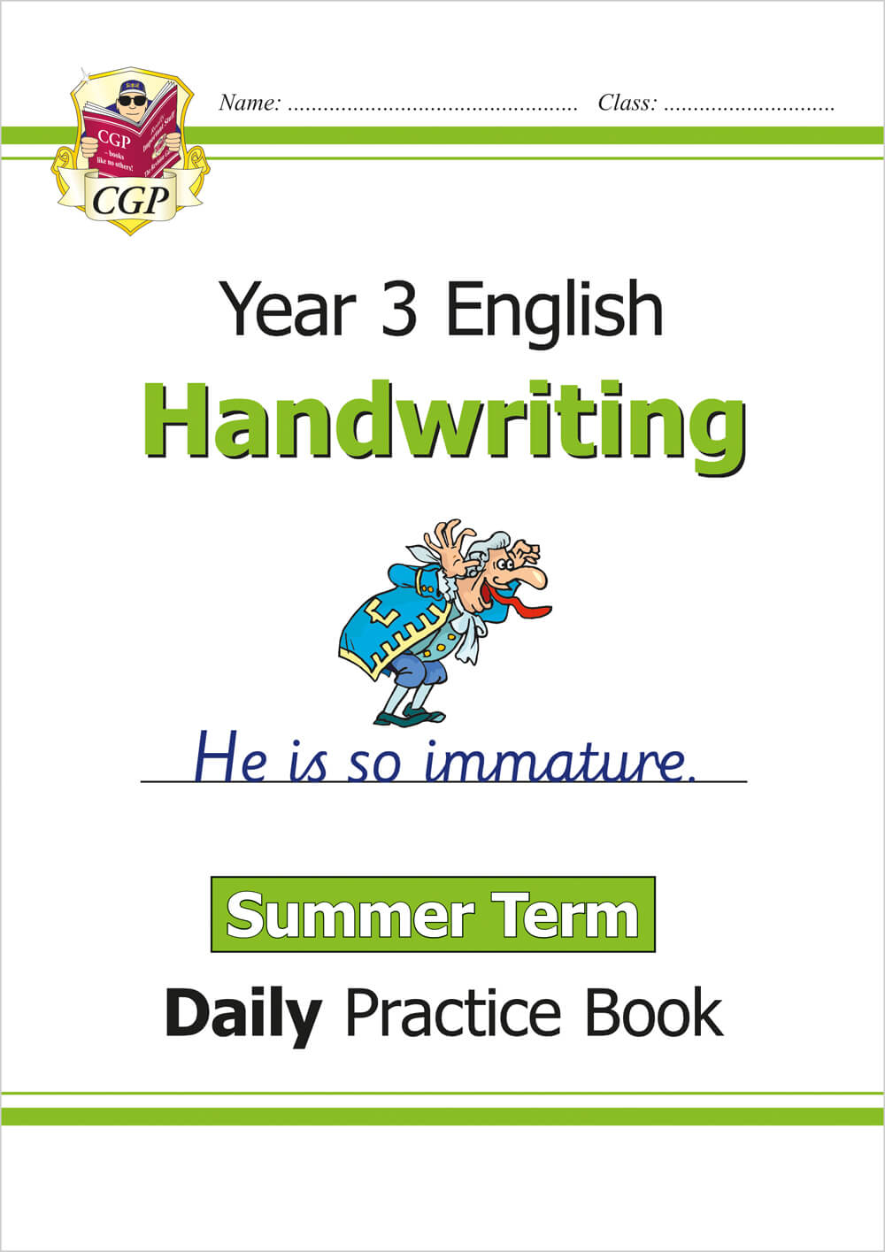 CGP, KS2 Handwriting Year 3 Daily Practice Book: Summer Term