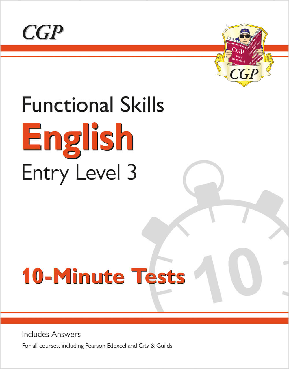 CGP Functional Skills English Entry Level 3 - 10 Minute Tests