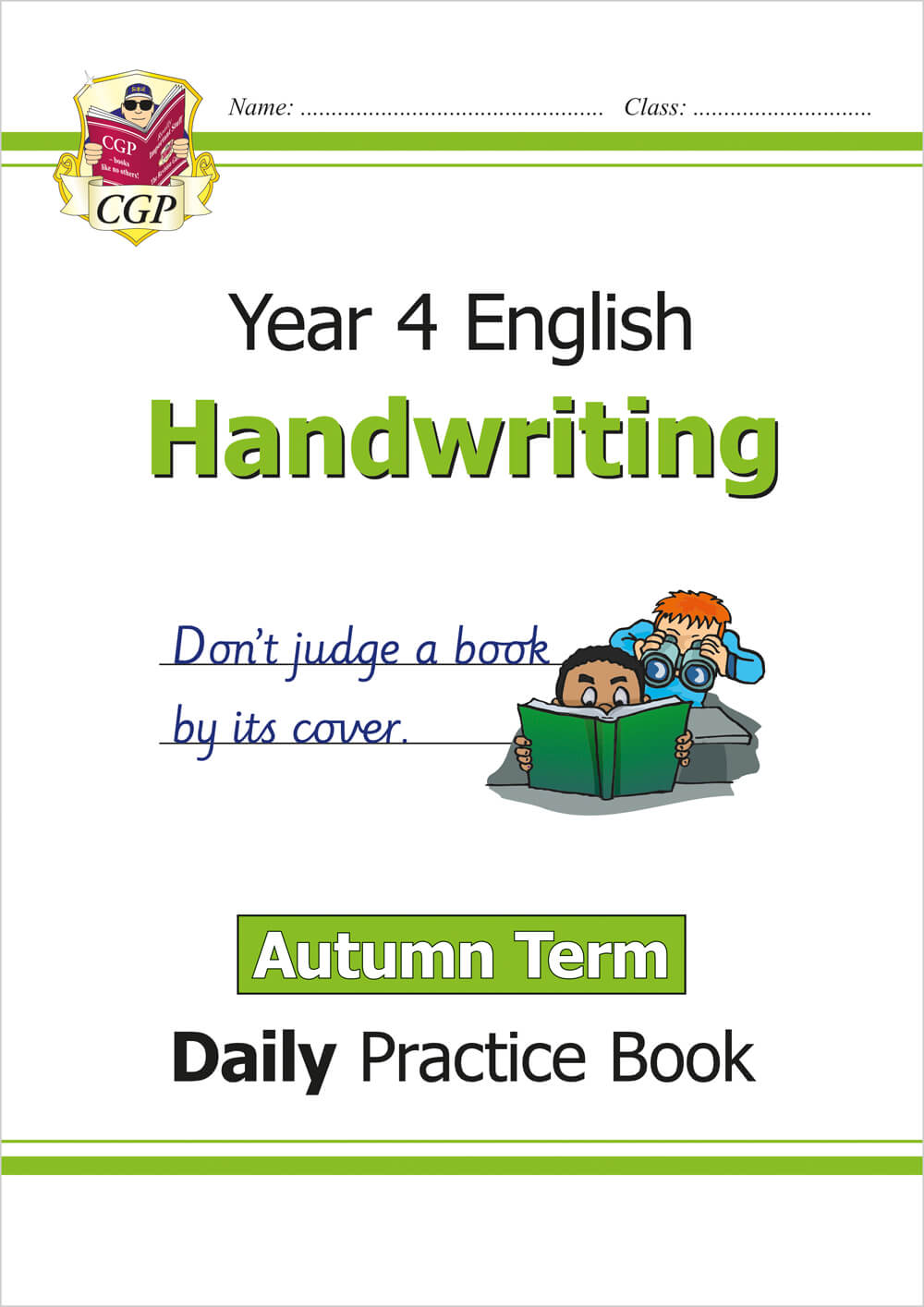 CGP, KS2 Handwriting Year 4 Daily Practice Book: Autumn Term