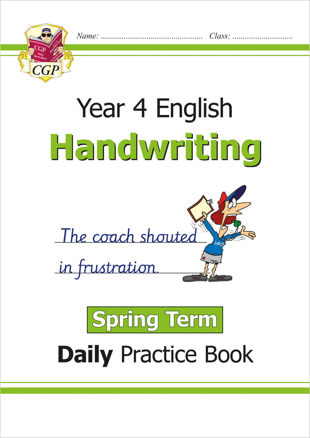 CGP, KS2 Handwriting Year 4 Daily Practice Book: Spring Term