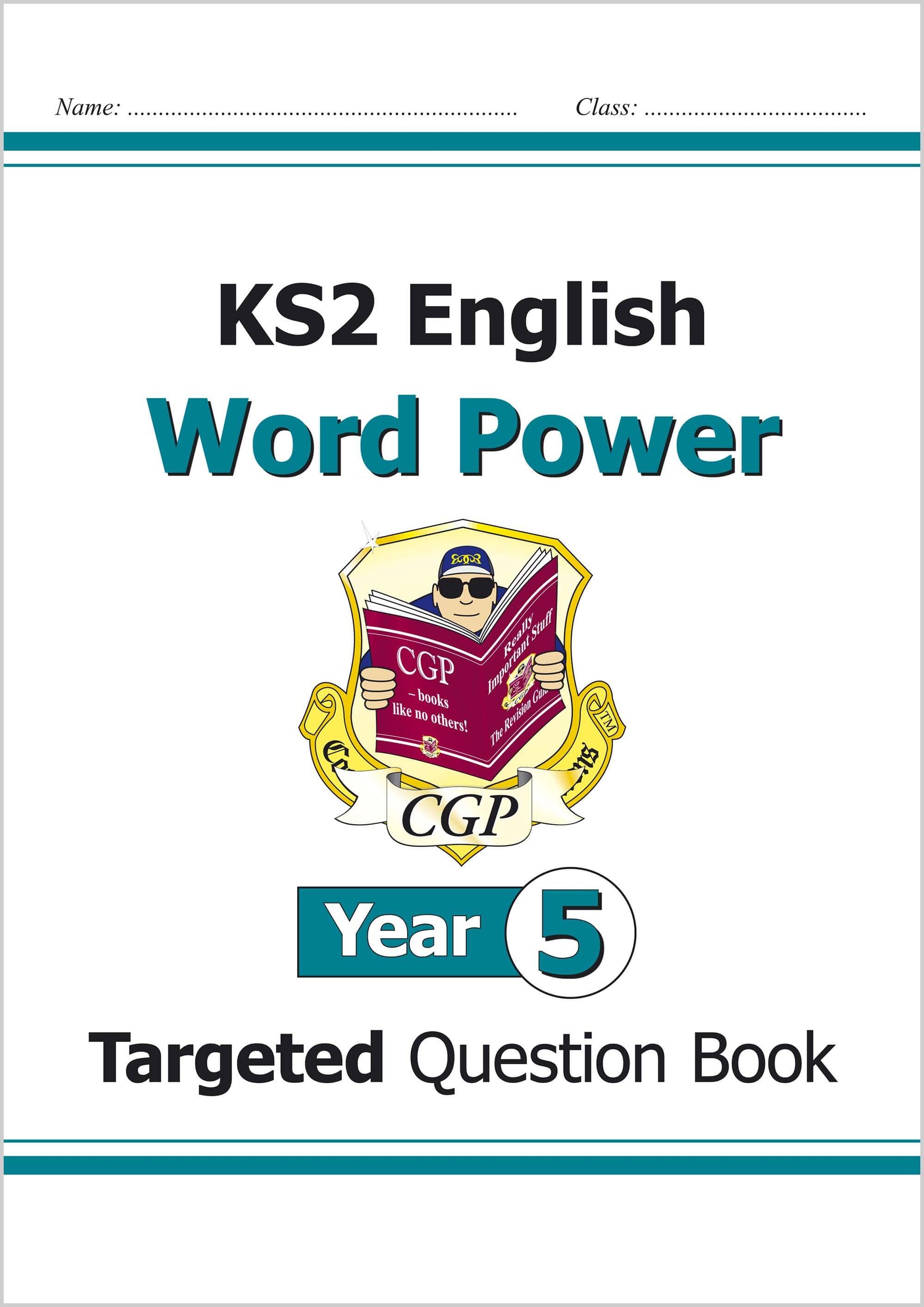 CGP, KS2 English Year 5 Word Power Targeted Question Book