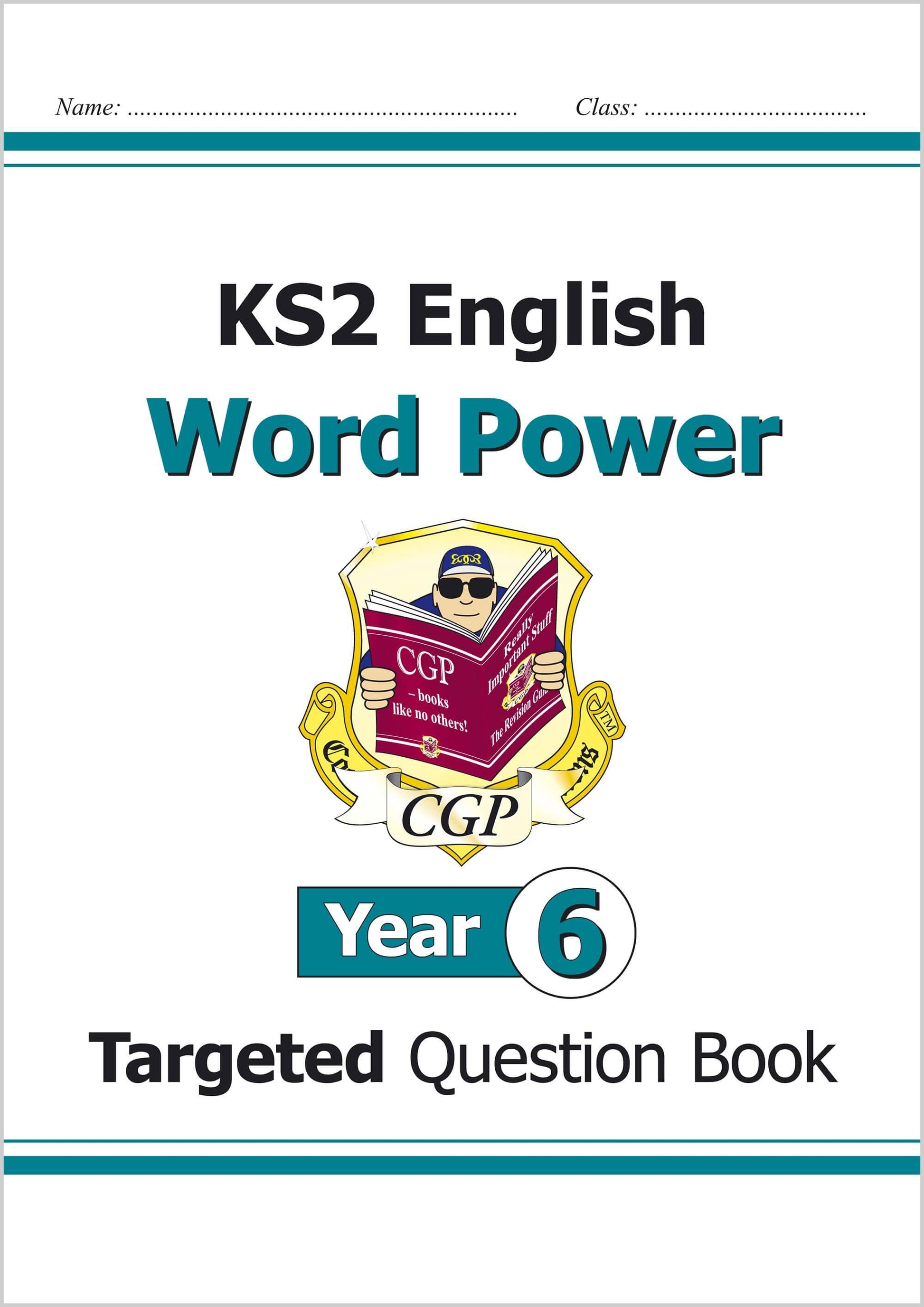 CGP, KS2 English Year 6 Word Power Targeted Question Book