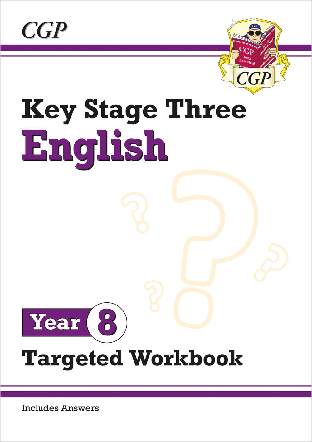 CGP KS3 English Year 8 Targeted Workbook (with answers)