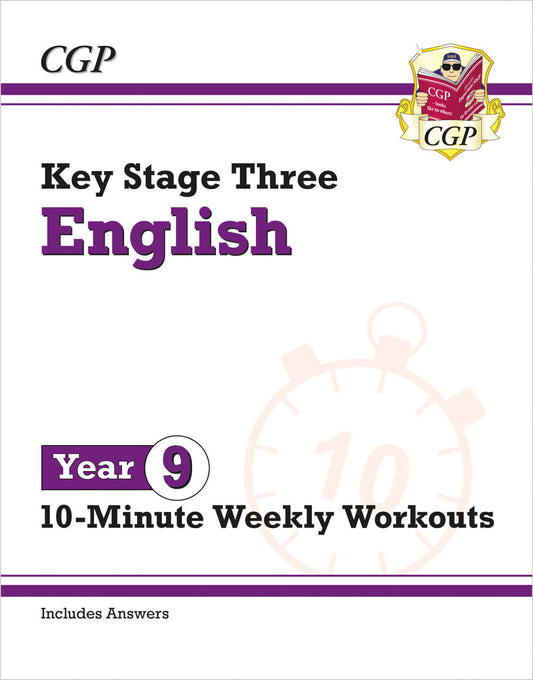 CGP KS3 Year 9 English 10-Minute Weekly Workouts