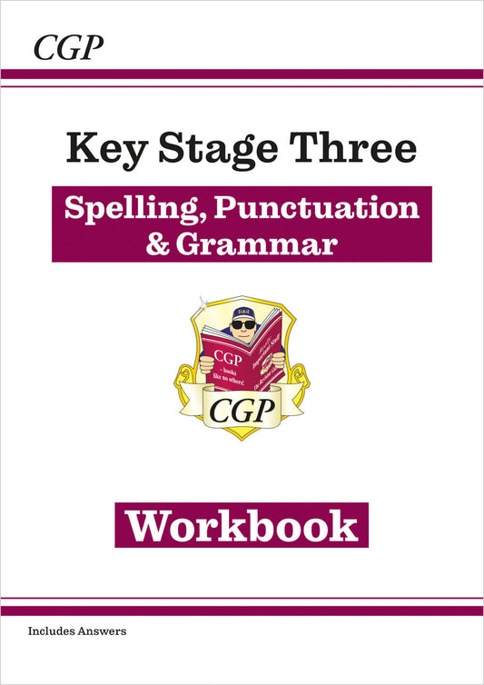 CGP KS3 Spelling, Punctuation & Grammar Workbook (with answers)