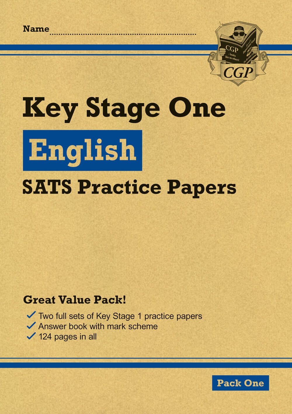 CGP, KS1 English SATS Practice Papers: Pack 1 (for end of year assessments)