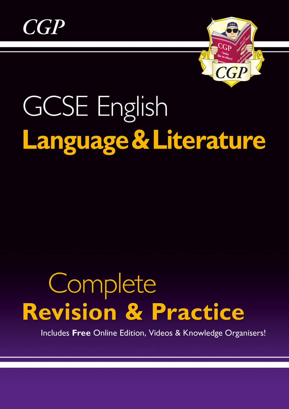 CGP New GCSE English Language & Literature Complete Revision & Practice (with Online Edition and Videos)