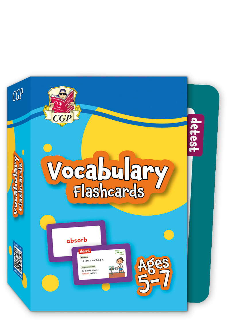 CGP, Vocabulary Flashcards for Ages 5-7