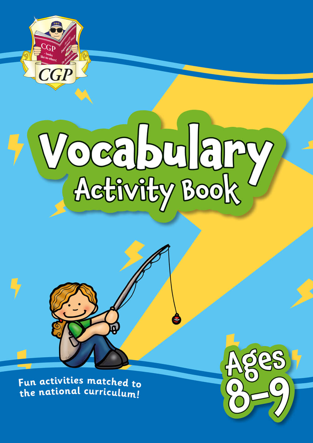 CGP, Vocabulary Activity Book for Ages 8-9