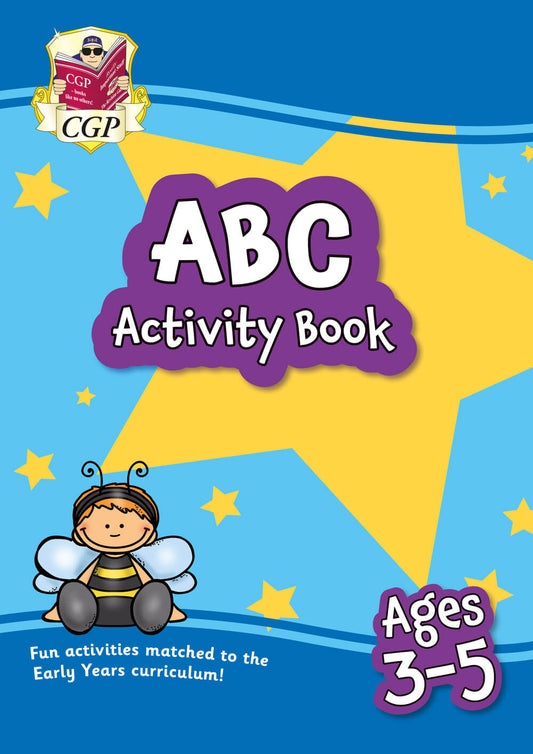 CGP ABC Activity Book for Ages 3-5: perfect for learning the alphabet