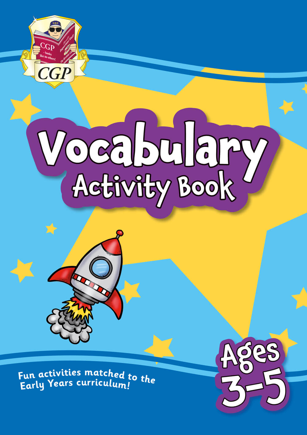 CGP Vocabulary Activity Book for Ages 3-5
