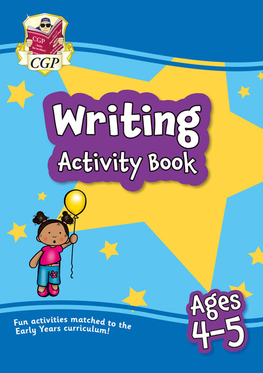 CGP Writing Activity Book for Ages 4-5 (Reception)