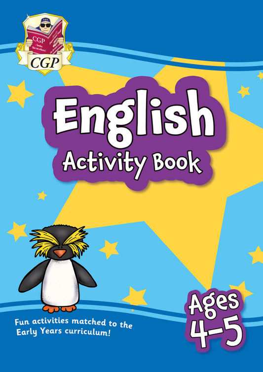 CGP English Activity Book for Ages 4-5 (Reception)
