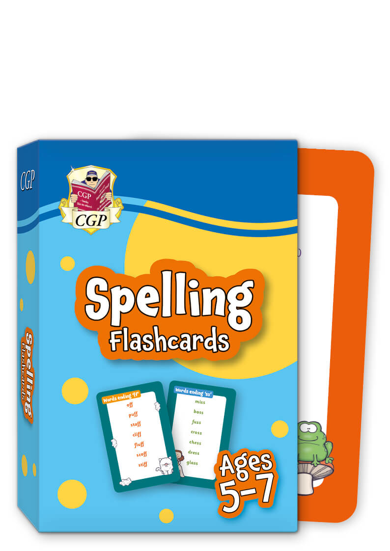CGP, Spelling Flashcards for Ages 5-7