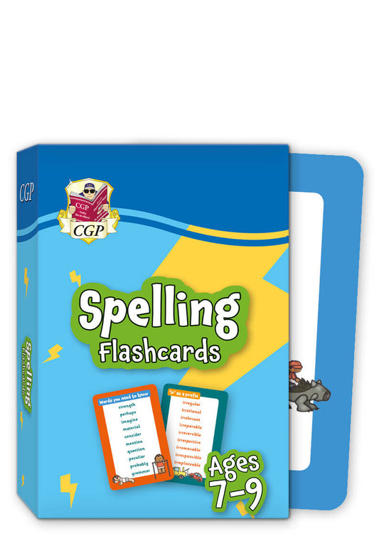 CGP, Spelling Flashcards for Ages 7-9