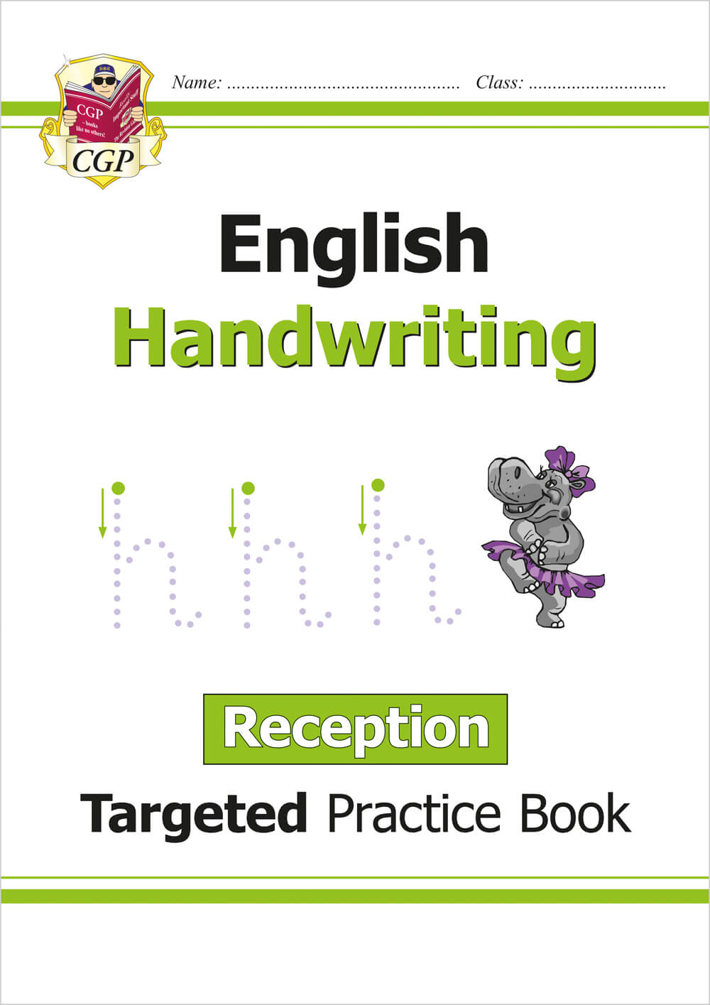 CGP Reception English Handwriting Targeted Practice Book