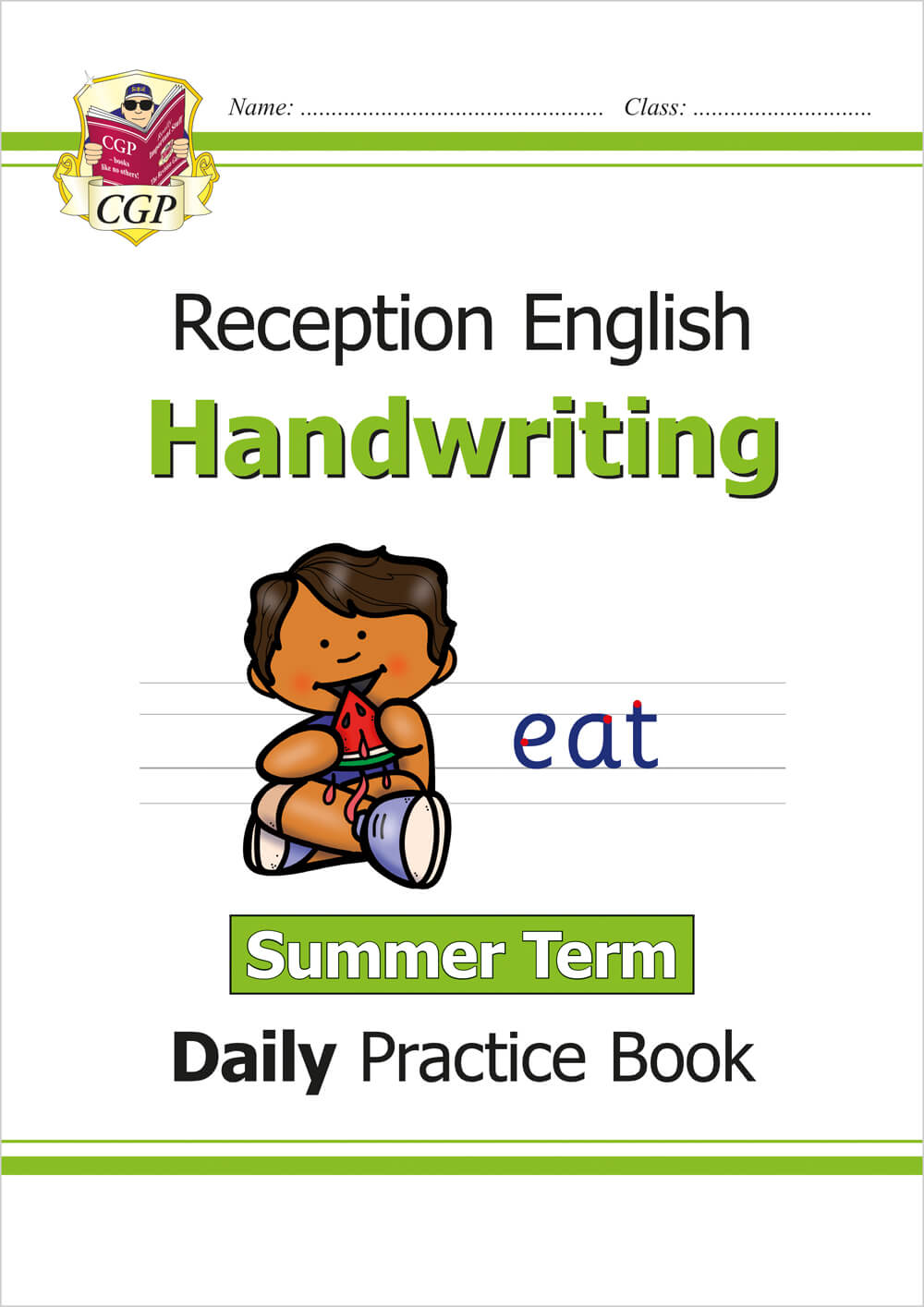 CGP Reception Handwriting Daily Practice Book: Summer Term