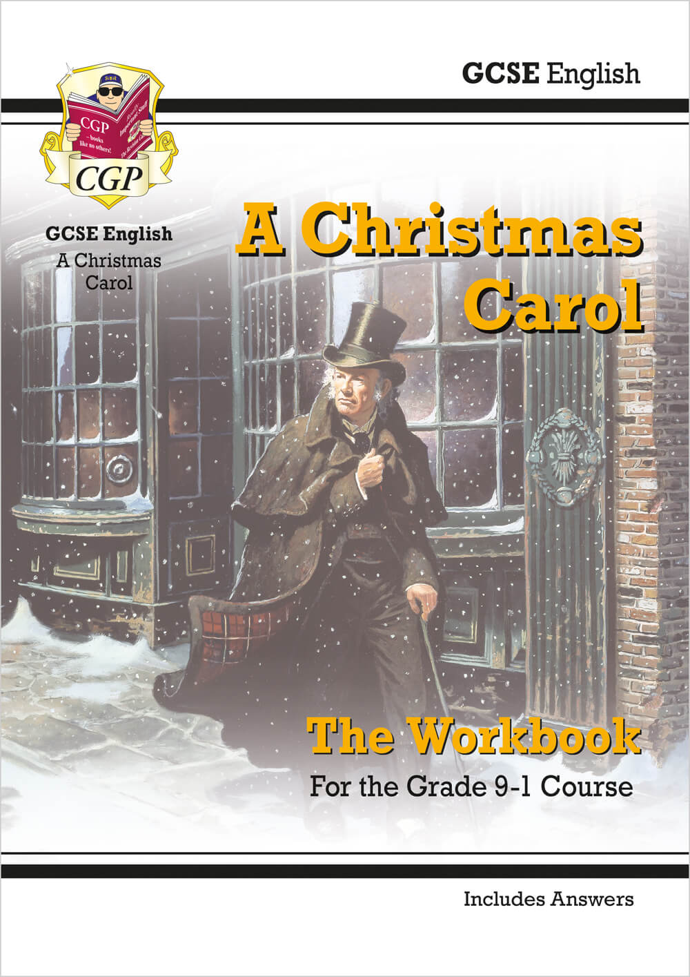 CGP GCSE English - A Christmas Carol Workbook (includes Answers)