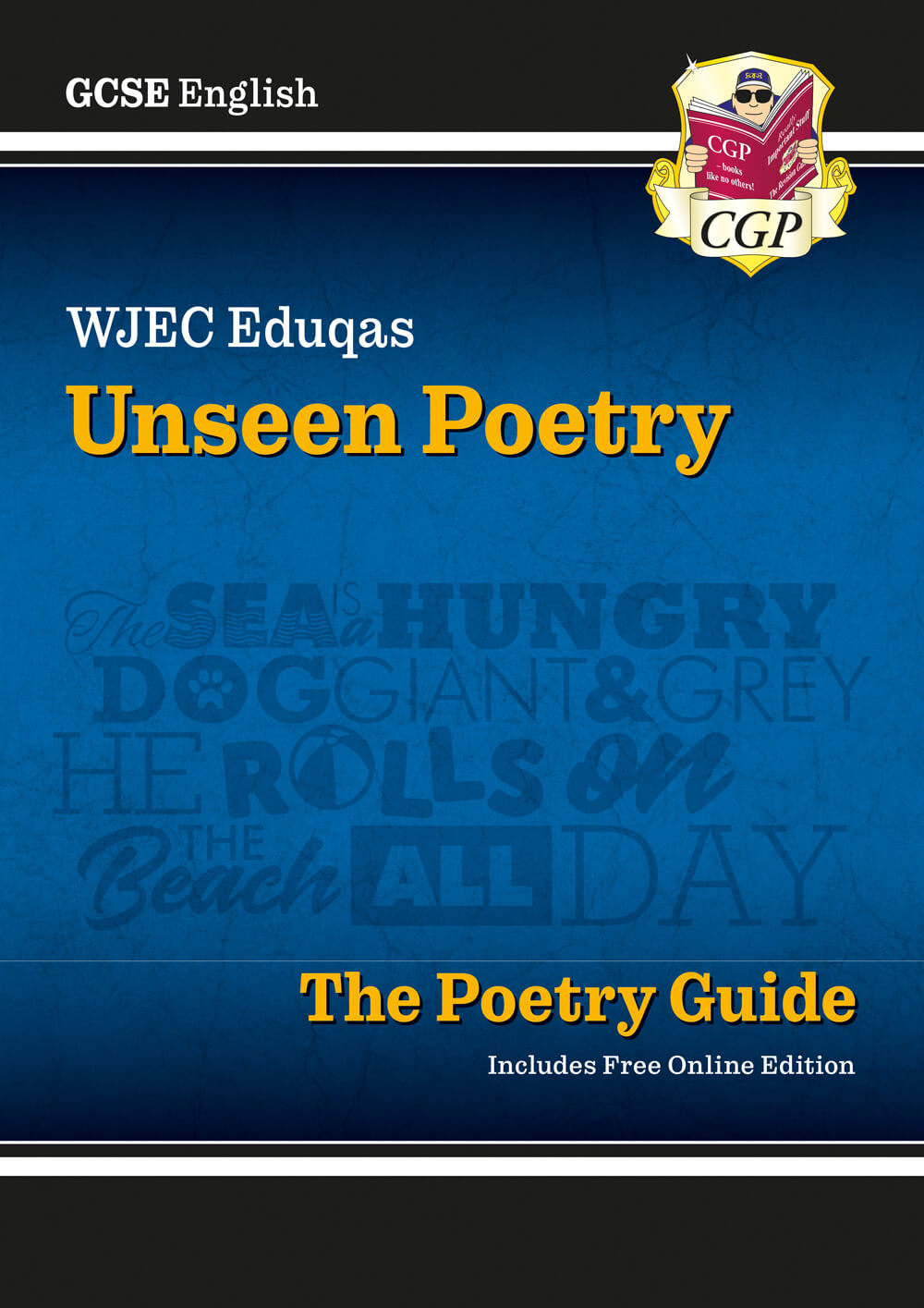 CGP GCSE English WJEC Eduqas Unseen Poetry Guide includes Online Edition