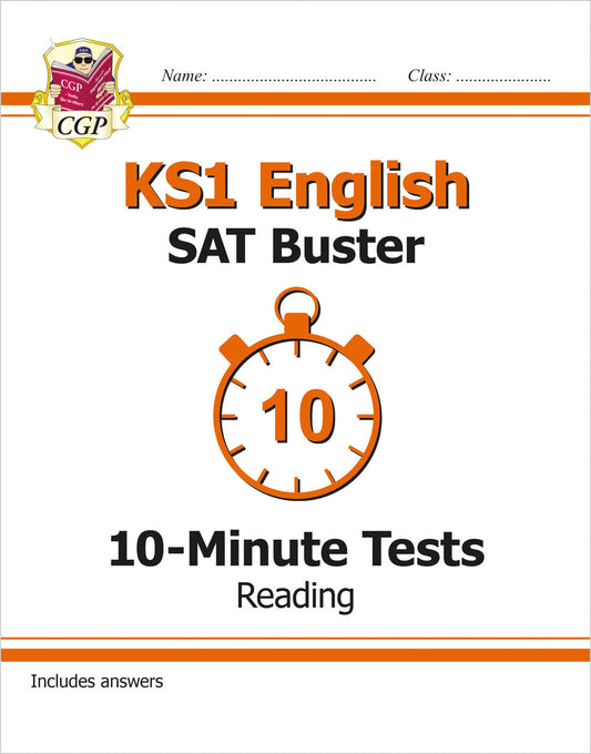CGP, KS1 English SAT Buster 10-Minute Tests: Reading (for end of year assessments)