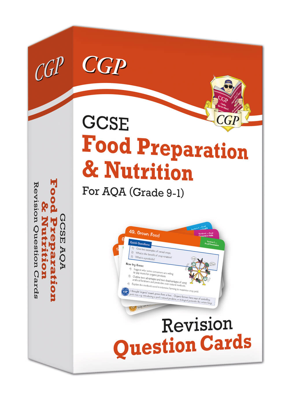 CGP GCSE Food Preparation & Nutrition AQA Revision Question Cards
