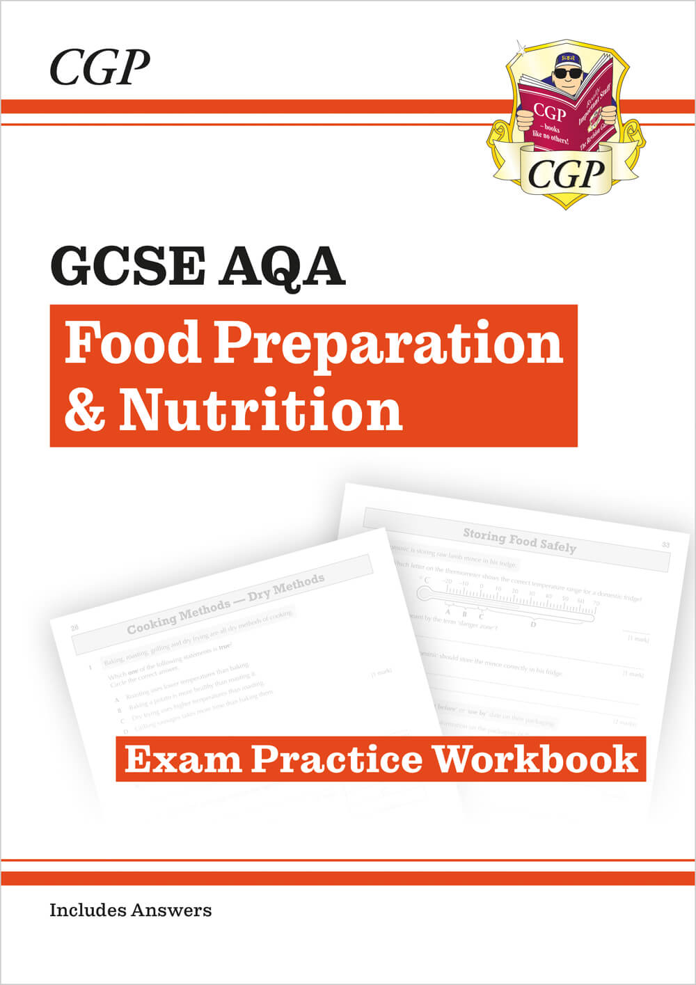 CGP New GCSE Food Preparation & Nutrition AQA Exam Practice Workbook