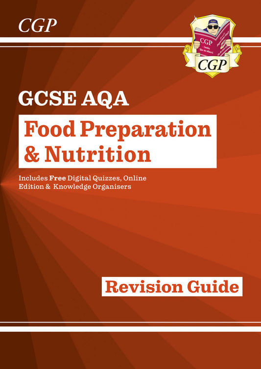CGP New GCSE Food Preparation & Nutrition AQA Revision Guide (with Online Edition and Quizzes)