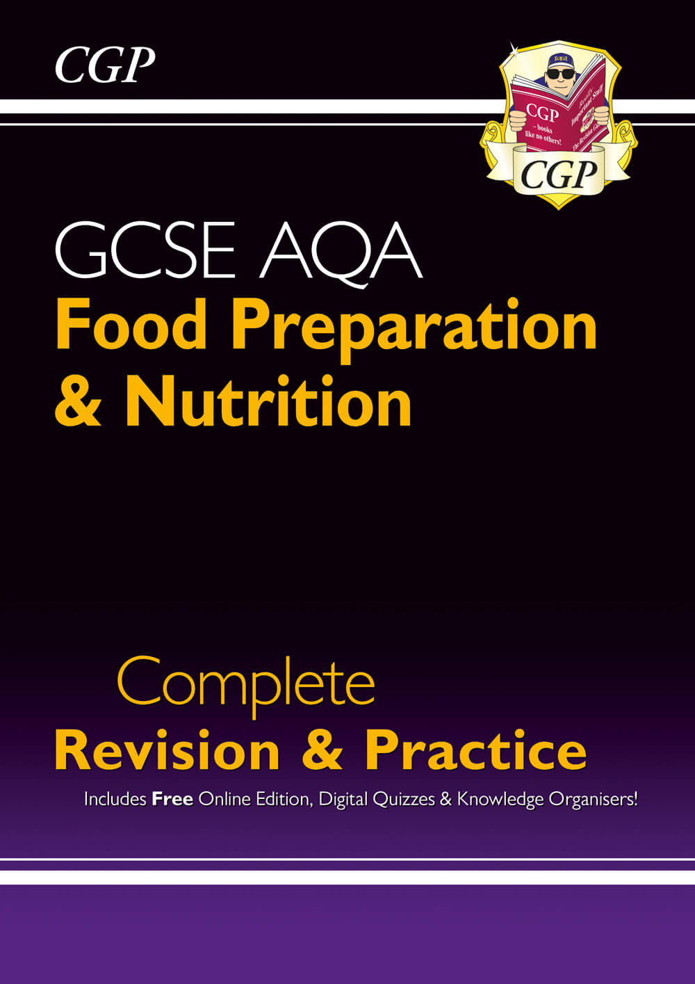 CGP New GCSE Food Preparation & Nutrition AQA Complete Revision & Practice (with Online Ed. and Quizzes)