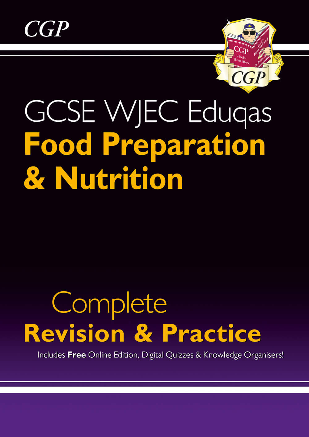 CGP New GCSE Food Preparation & Nutrition WJEC Eduqas Complete Revision & Practice (with Online Quizzes)