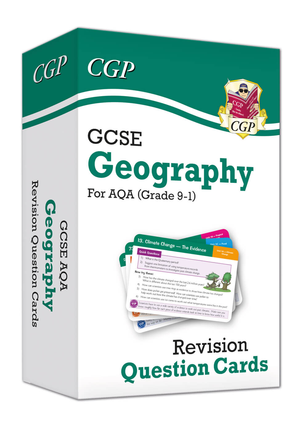 CGP GCSE Geography AQA Revision Question Cards