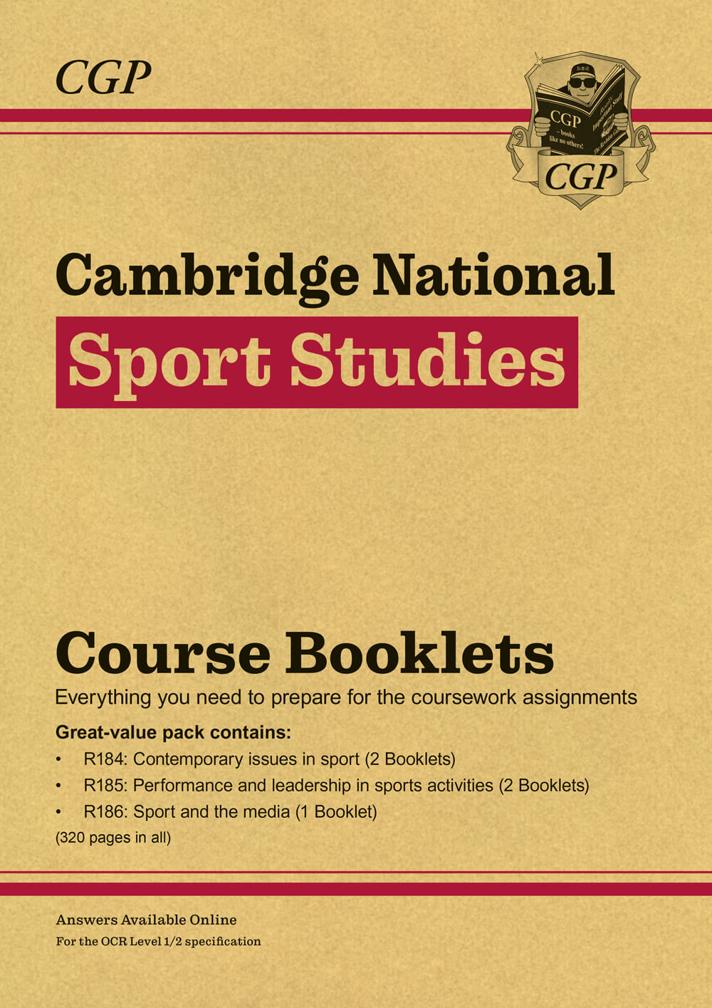 CGP New OCR Cambridge National in Sport Studies: Course Booklets Pack (with Online Edition)
