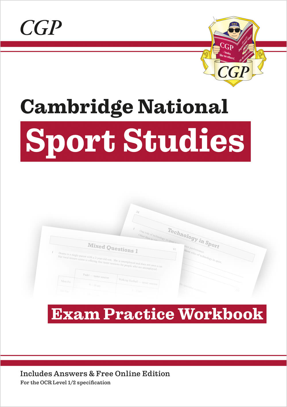 CGP New OCR Cambridge National in Sport Studies: Exam Practice Workbook