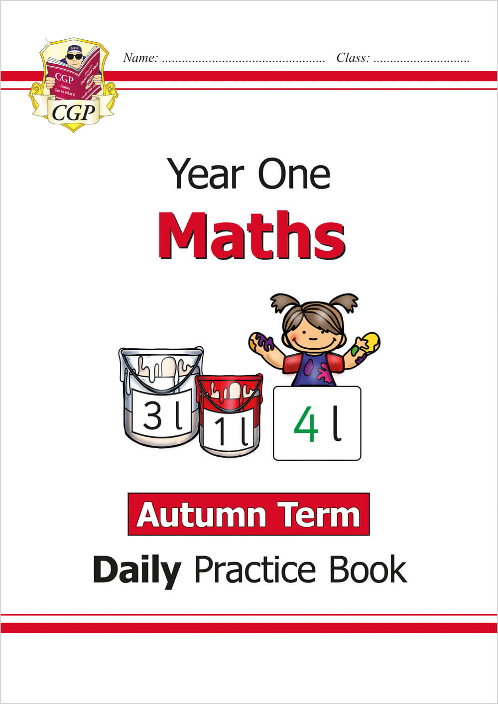 CGP, KS1 Maths Year 1 Daily Practice Book: Autumn Term