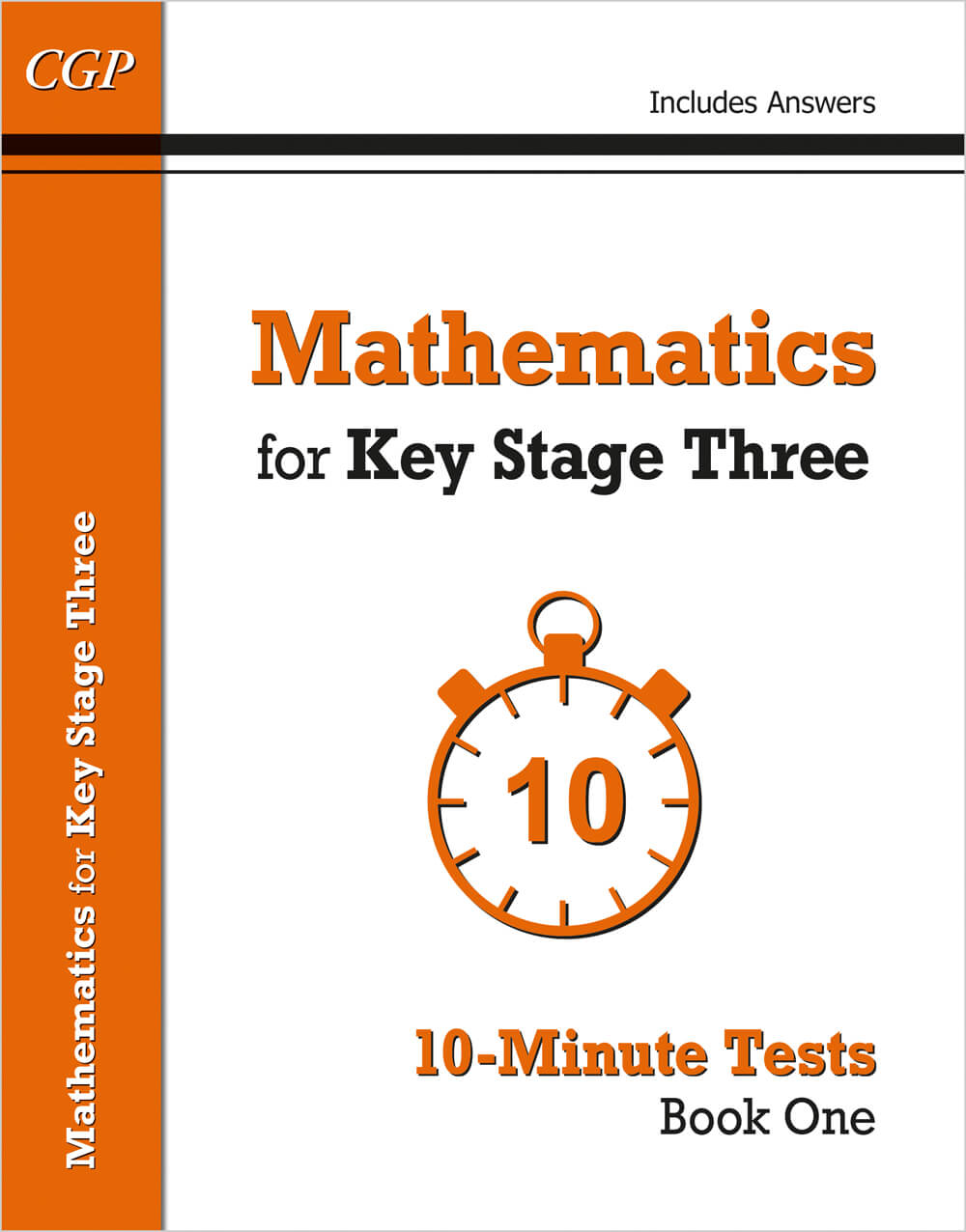 CGP Mathematics for KS3: 10-Minute Tests - Book 1 (including Answers)