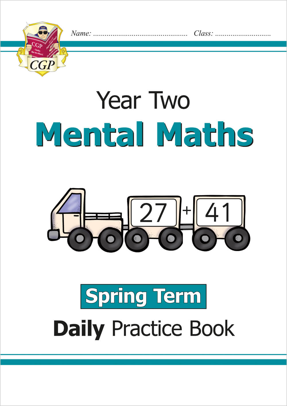 CGP, KS1 Mental Maths Year 2 Daily Practice Book: Spring Term
