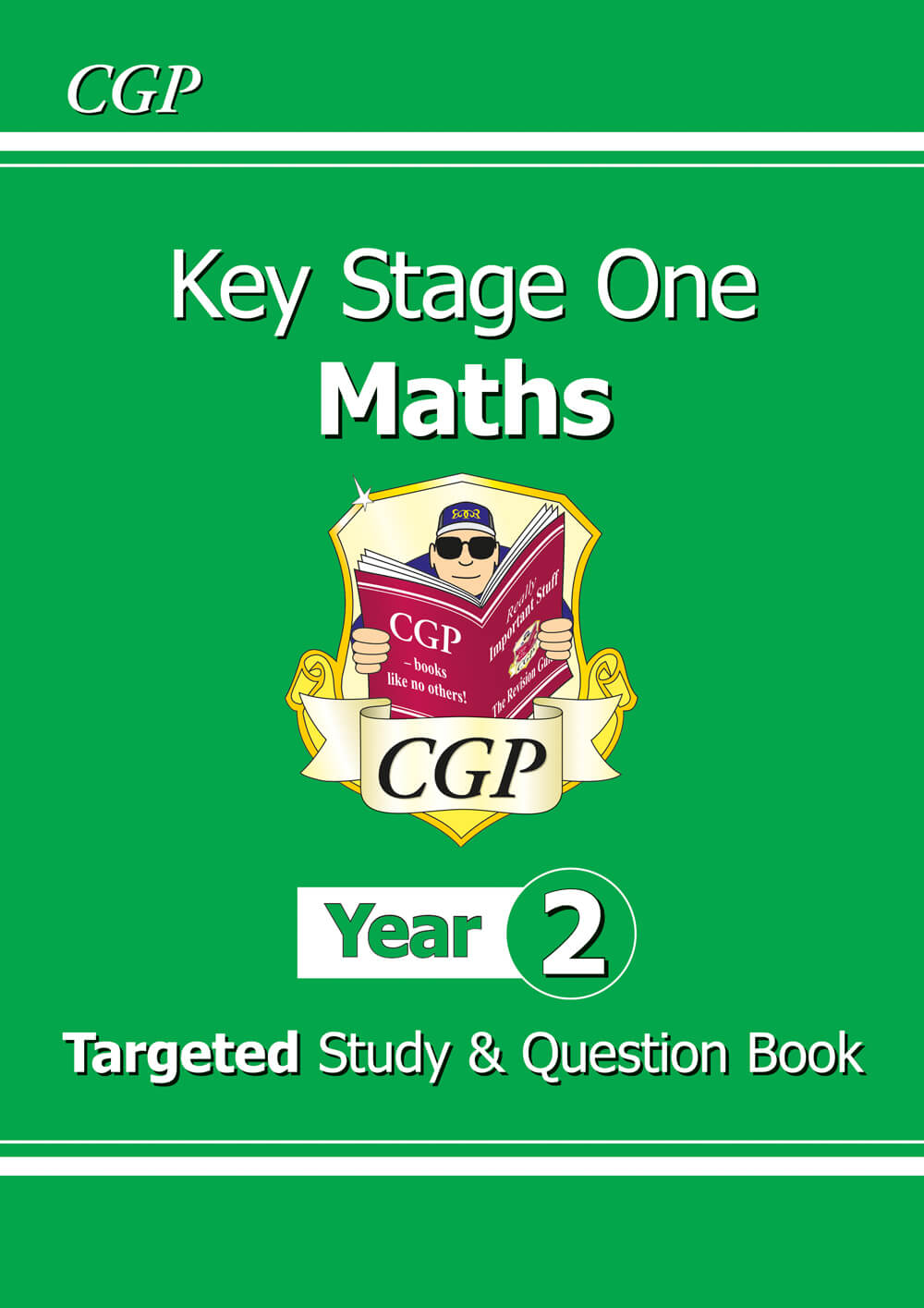CGP, KS1 Maths Year 2 Targeted Study & Question Book
