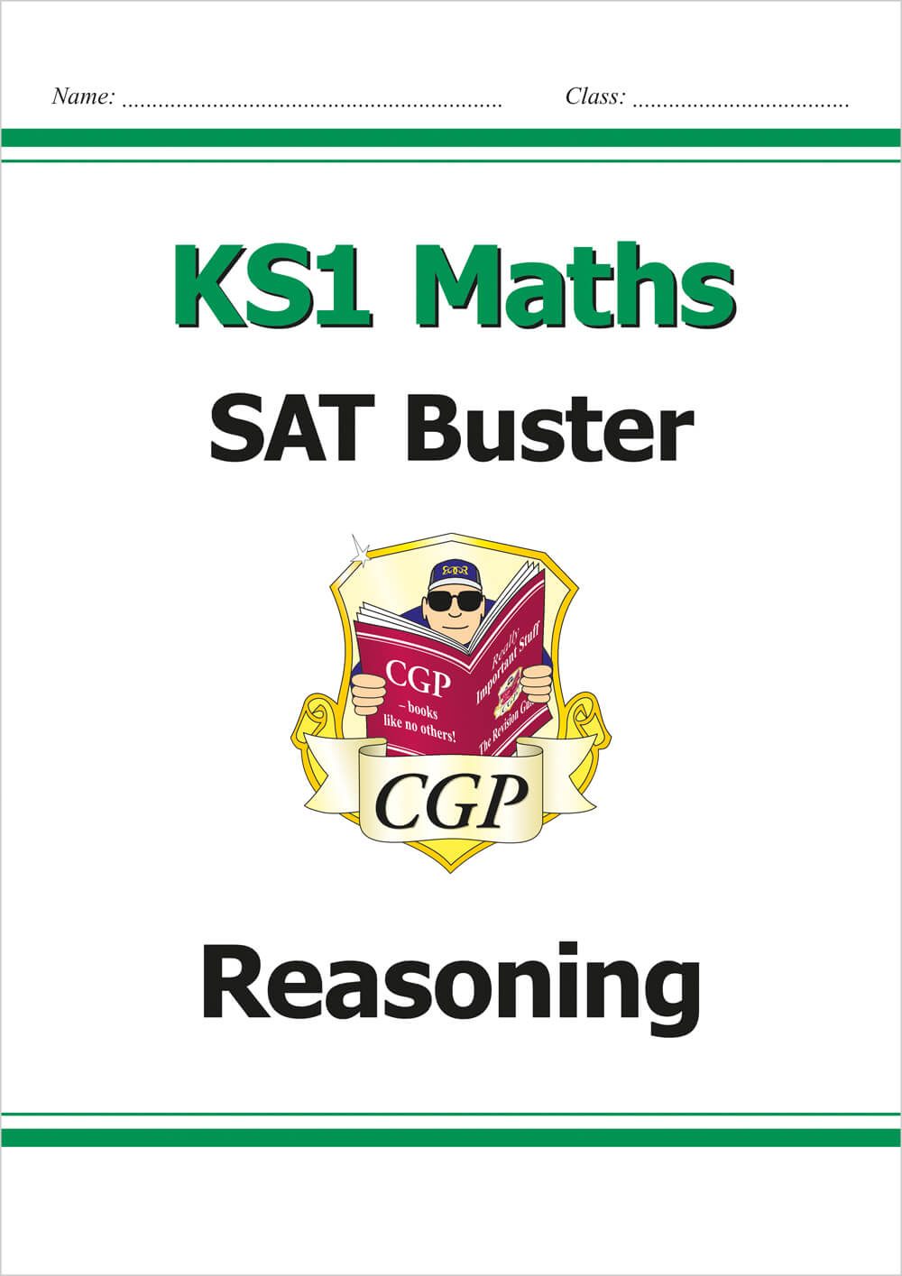 CGP, KS1 Maths SAT Buster: Reasoning (for end of year assessments)